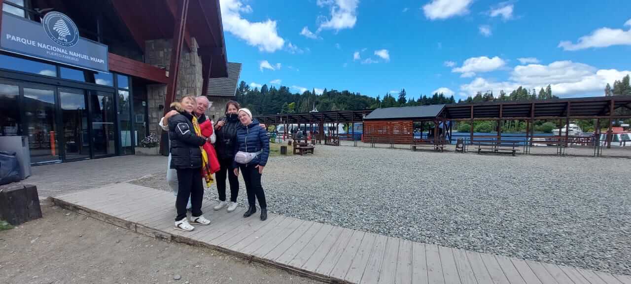 Puerto Pañuelo, punto de partida de excursiones lacustres en Bariloche